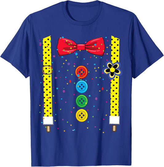 Clown Carnival Costume Clown Costume Clown Fancy Dress Confetti , black T-Shirt - T-Shirt | Royal