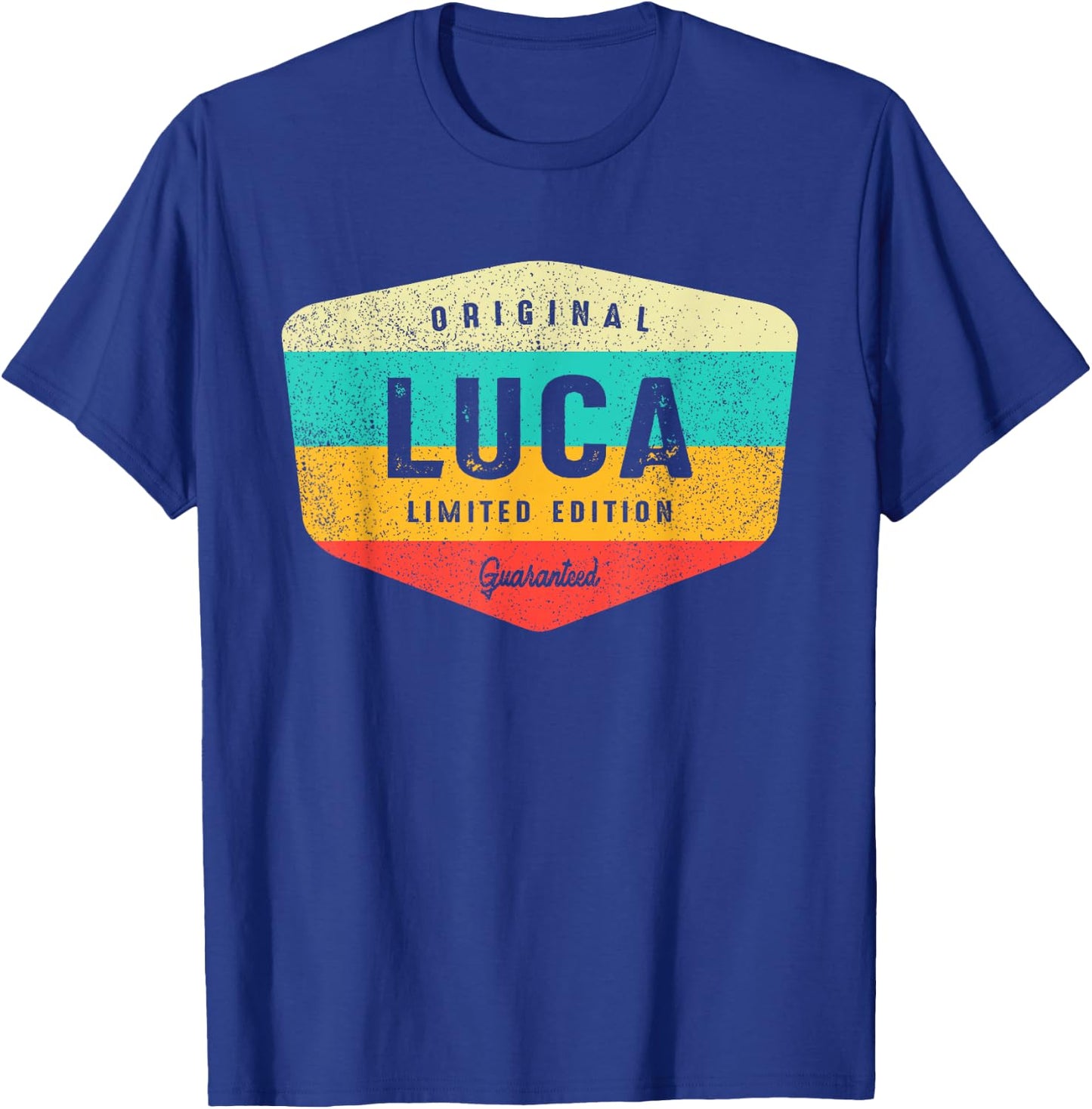 Luca Personalized Name - Luca T-Shirt - T-Shirt | Royal