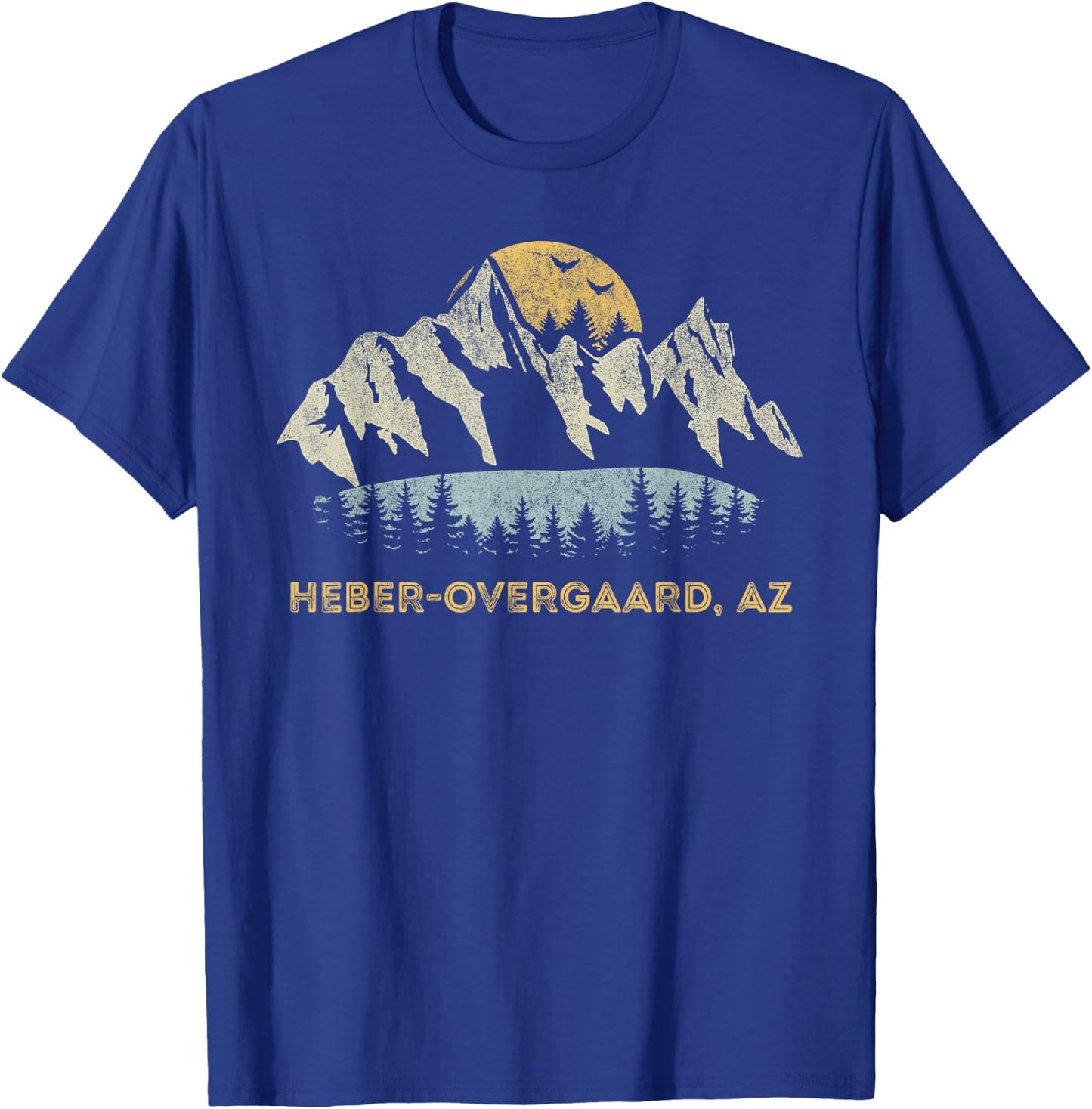Heber-Overgaard Arizona Mountain Sunset Sunrise AZ T-Shirt - T-Shirt | Royal