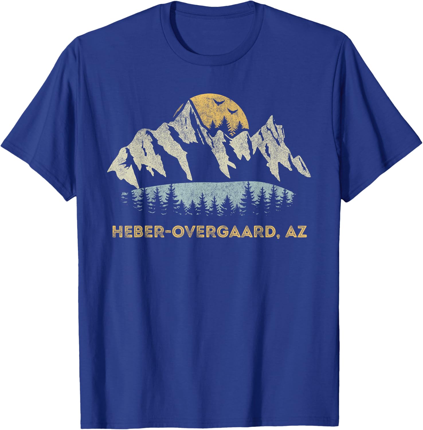 Heber-Overgaard Arizona Mountain Sunset Sunrise AZ T-Shirt - T-Shirt | Royal