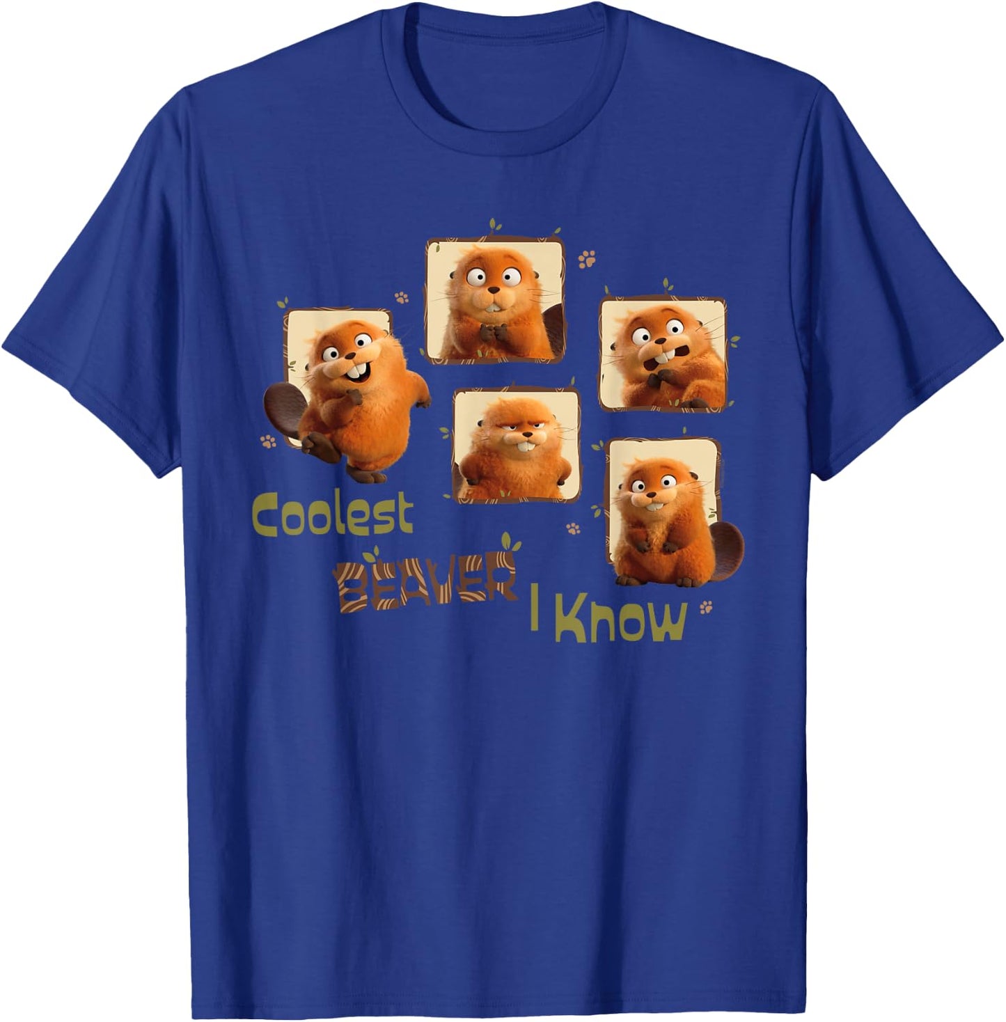 Disney and Pixar's Hoppers Mabel Moods Coolest Beaver I Know T-Shirt - T-Shirt | Royal