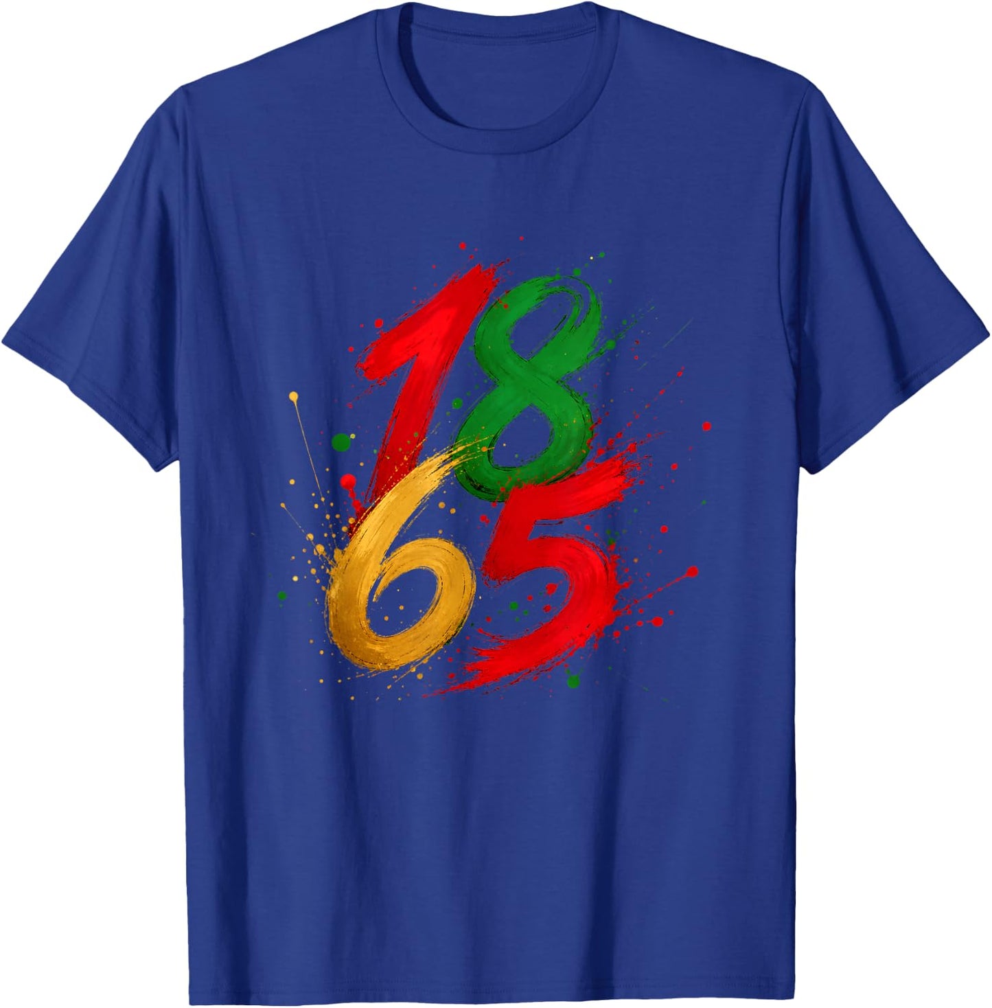 Juneteenth Emancipation Day June 19 1865 Freedom T-Shirt - T-Shirt | Royal