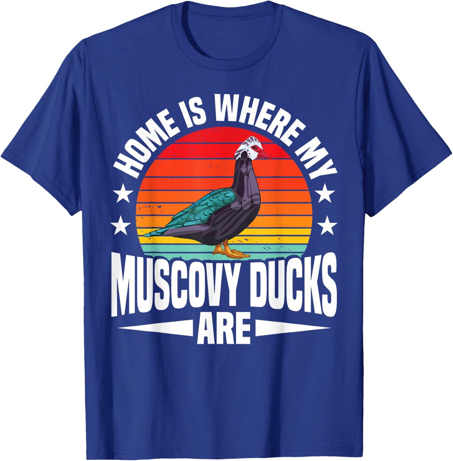 Muscovy Duck Mom Muscovy Duck Food Ornament Muscovy Ducks T-Shirt - T-Shirt | Royal