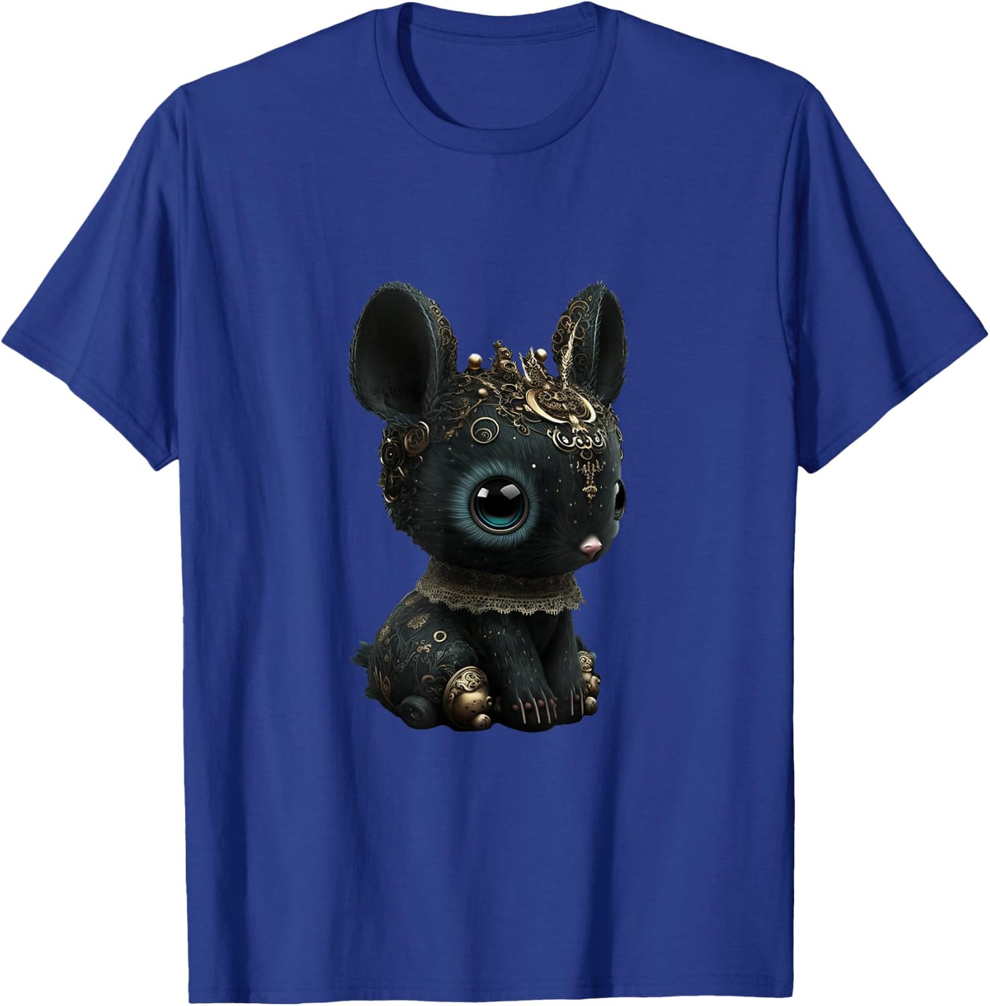 Kawaii Gothic Cute Goth Bunny T-Shirt - T-Shirt | Royal