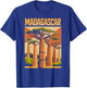 Madagascar Vintage Baobab Tree, Travel and Adventure T-Shirt - T-Shirt | Royal