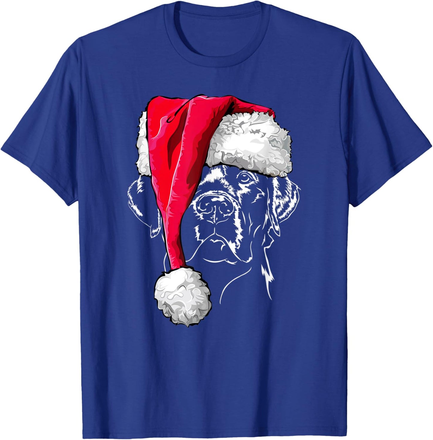 Funny Labrador Christmas T Shirt dog shirt gift Hund T-Shirt - T-Shirt | Royal