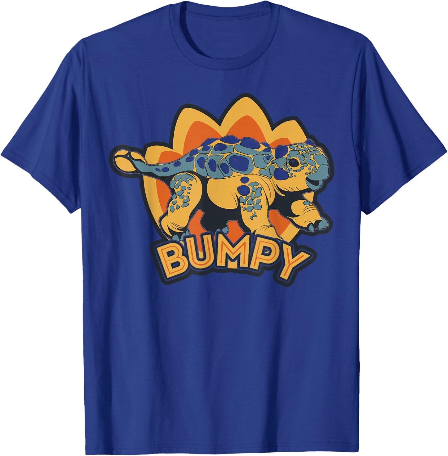 Jurassic World: Camp Cretaceous Bumpy Portrait T-Shirt - T-Shirt | Royal