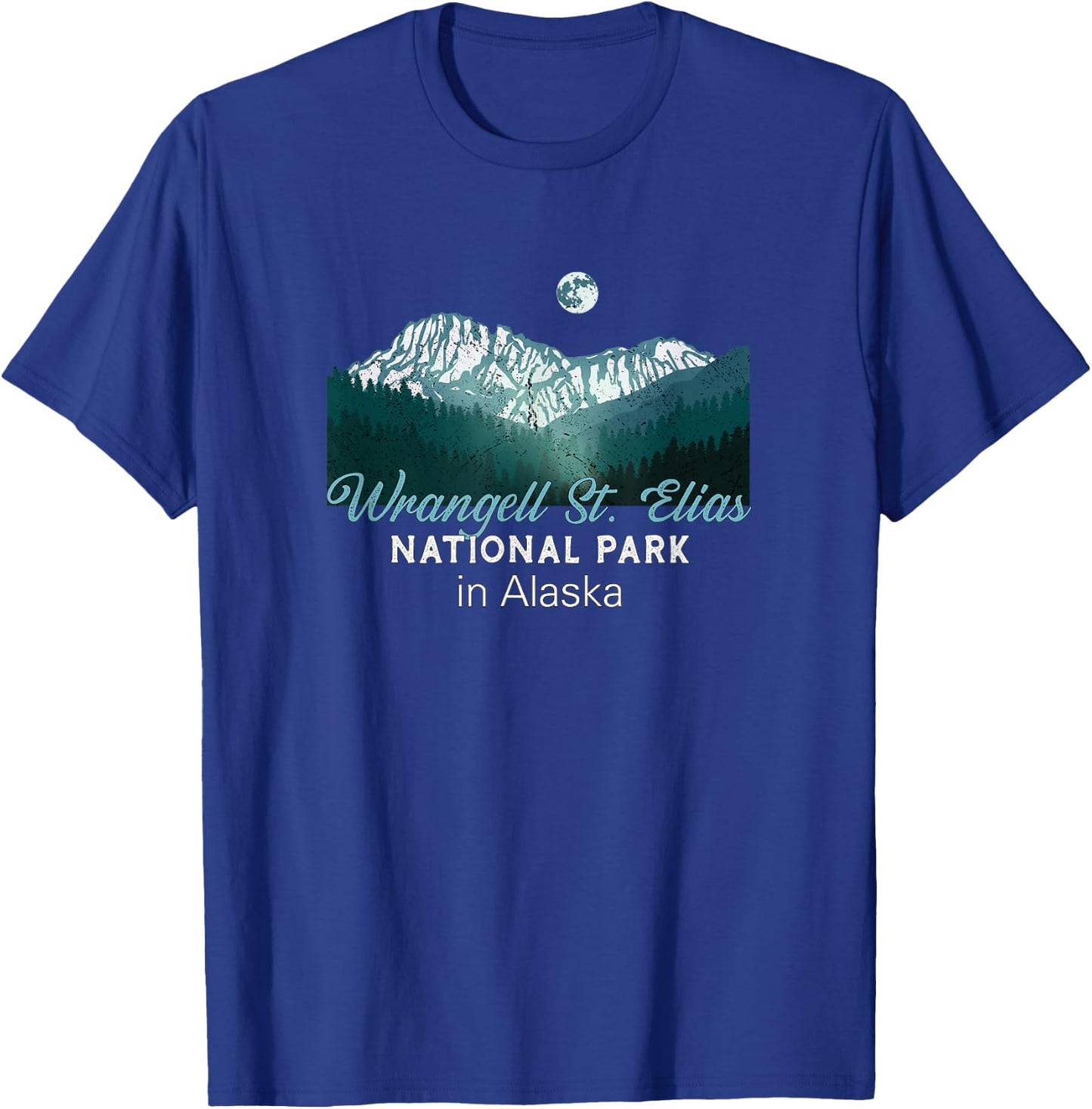 Wrangell St. Elias National Park New Alaska T-Shirt - T-Shirt | Royal