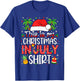 Christmas in July Shirt Santa Hat Summer Beach Vacation Xmas T-Shirt - T-Shirt | Royal