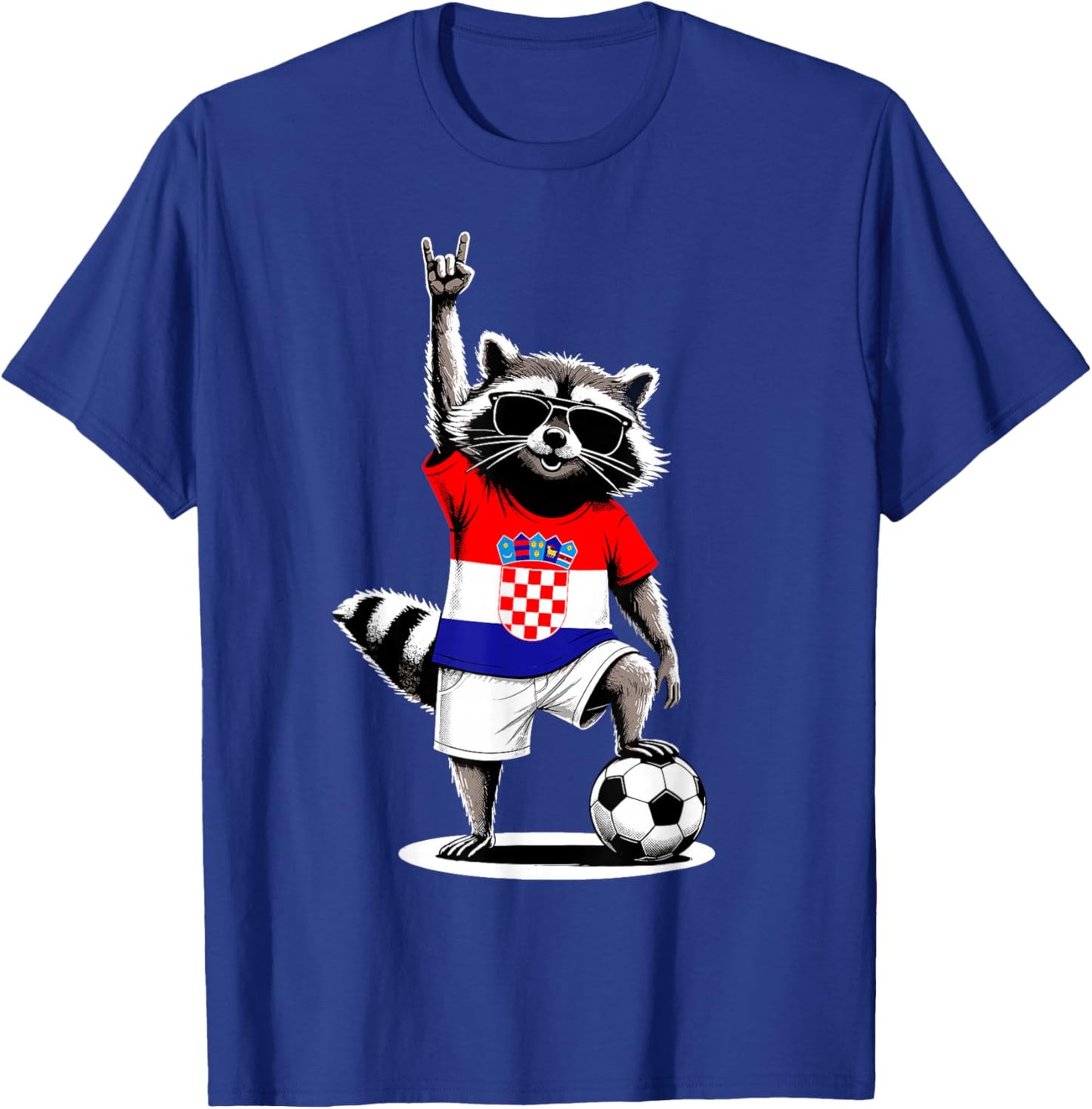 Croatian Flag Men Women Kids Croatia T-Shirt - T-Shirt | Royal