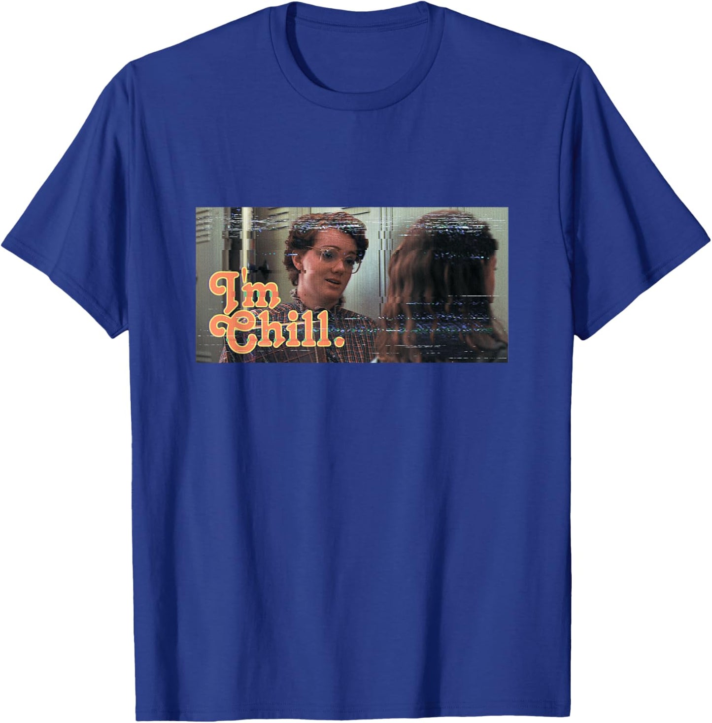 Stranger Things Vintage Barb I'm Chill T-Shirt - T-Shirt | Royal
