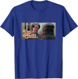 Stranger Things Vintage Barb I'm Chill T-Shirt - T-Shirt | Royal