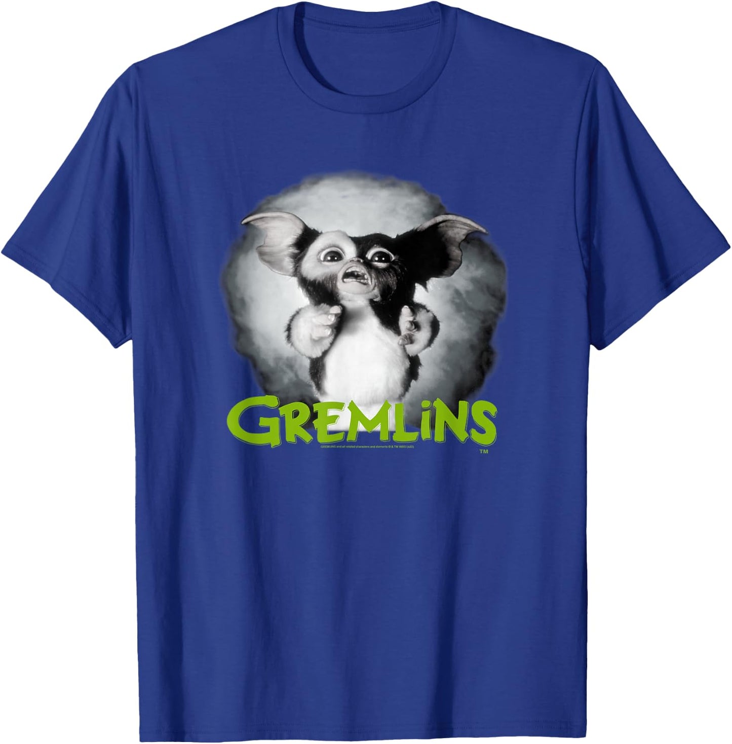 Gremlins Scared Green T-Shirt - T-Shirt | Royal
