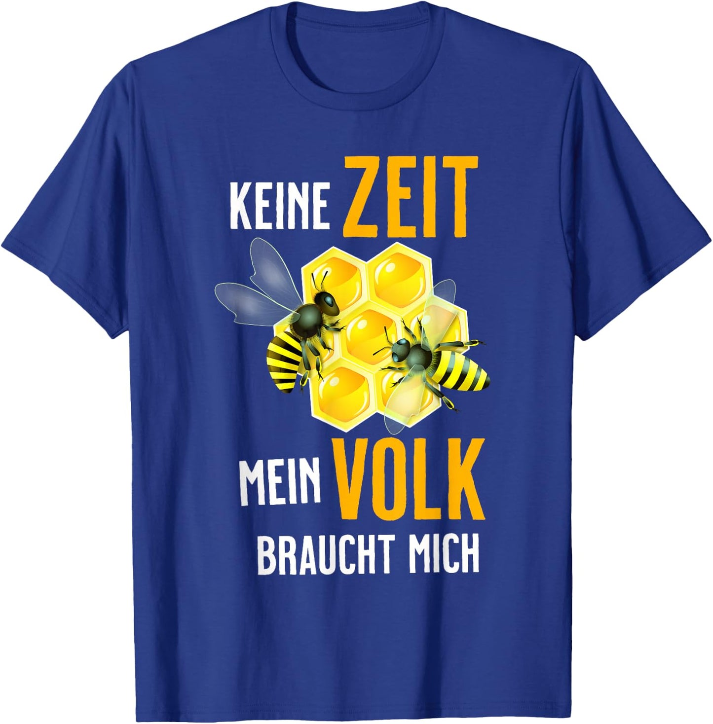 Imker Biene Imkerei Wabe Bienenzüchter Bee Bienchen T-Shirt - T-Shirt | Royal