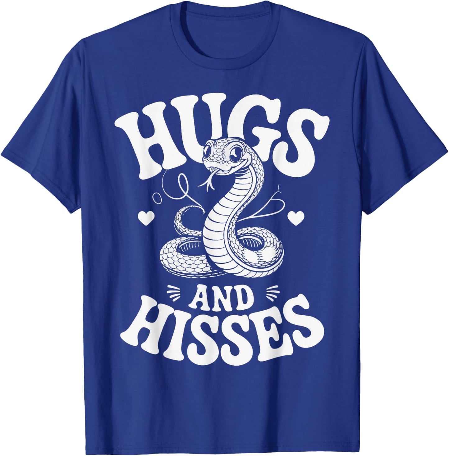 Hugs And Hisses Snake T-Shirt - T-Shirt | Royal