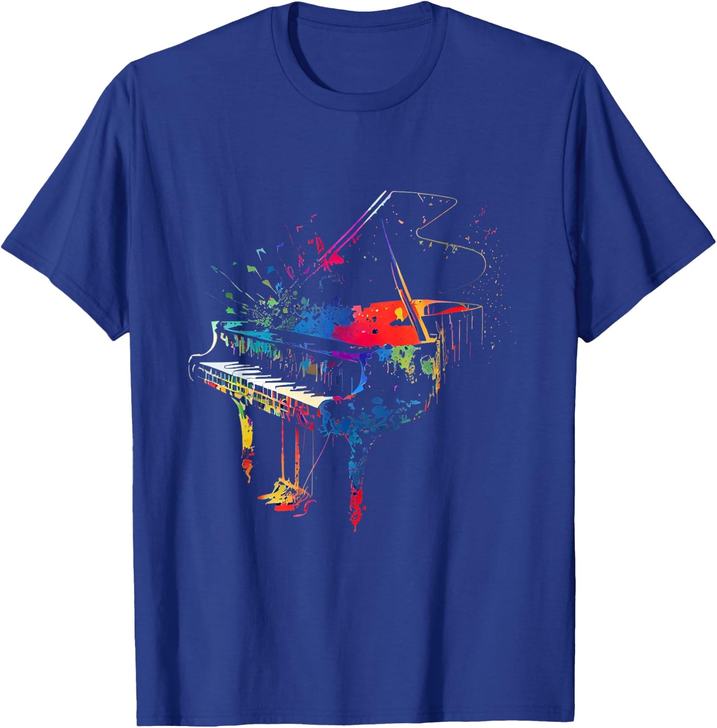 Piano Musiker Klavier T-Shirt - T-Shirt | Royal