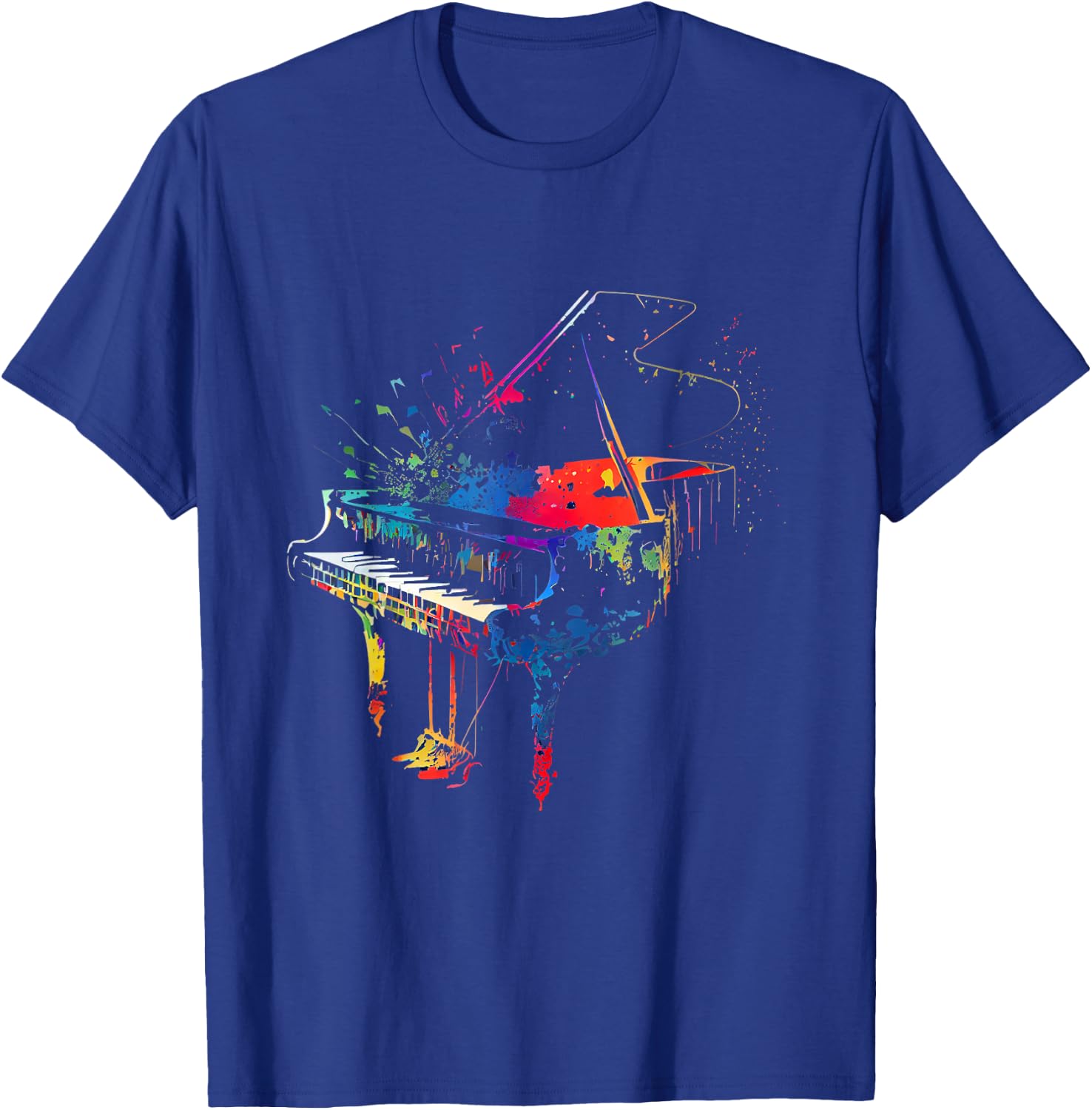 Piano Musiker Klavier T-Shirt - T-Shirt | Royal