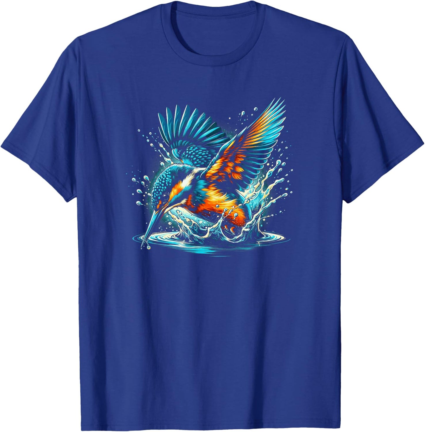 Eisvogel Vogelbeobachtung Eisvögel Natur T-Shirt - T-Shirt | Royal