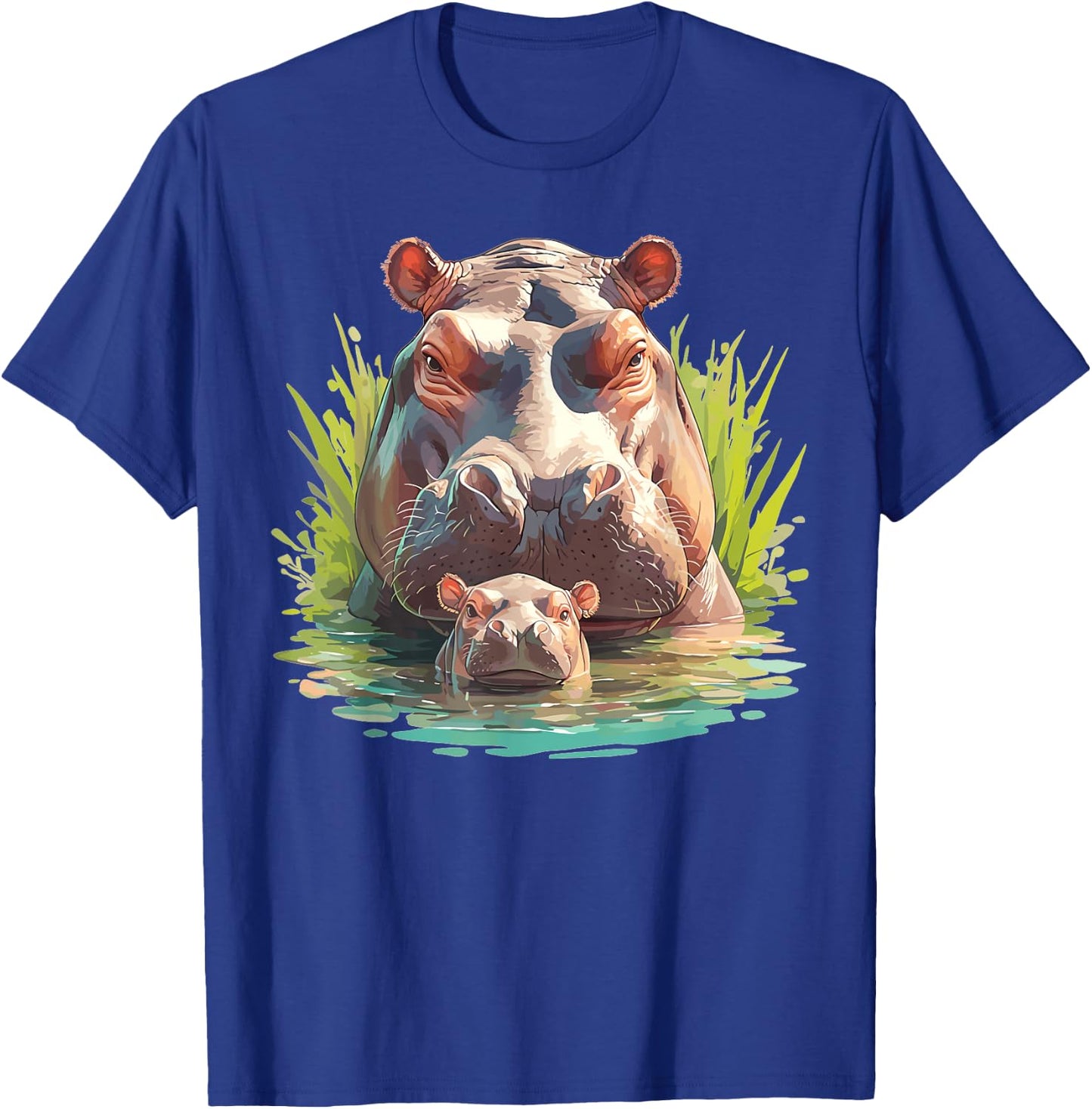 Hippos Hippo T-Shirt - T-Shirt | Royal
