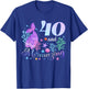 40 Year Old Birthday Mermaid Mermazing 40th B-Day Crew Party T-Shirt - T-Shirt | Royal