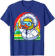 Chemistry Rubber Duck Chemist Duckling T-Shirt - T-Shirt | Royal
