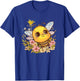 Niedliche Biene mit Blumen I Kids Bee T-Shirt - T-Shirt | Royal