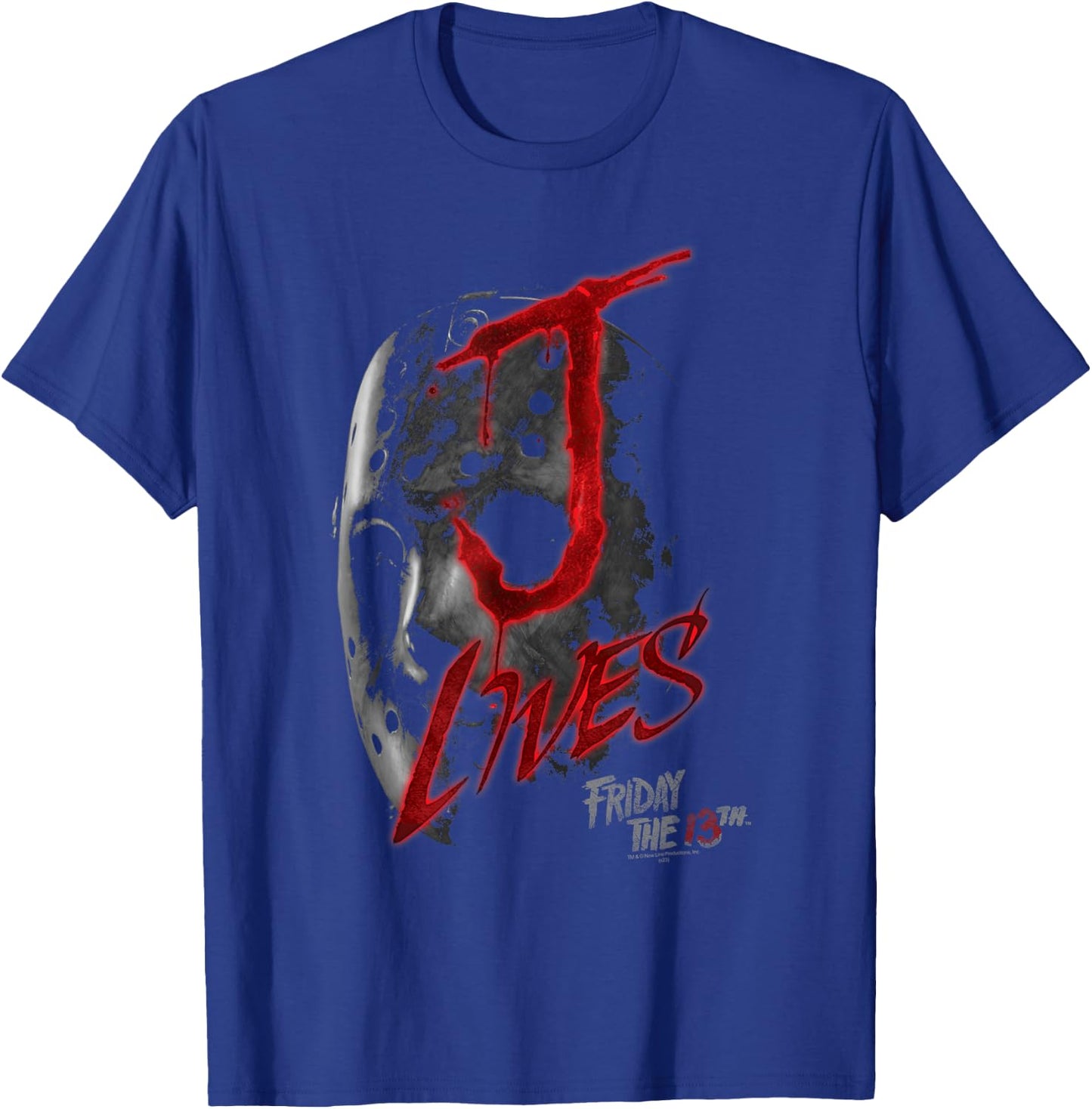 Friday The 13th Jason Lives Poster T-Shirt - T-Shirt | Royal