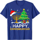 Happy Chrismukkah Jewish Christmas Hanukkah Holiday Chanukah T-Shirt - T-Shirt | Royal