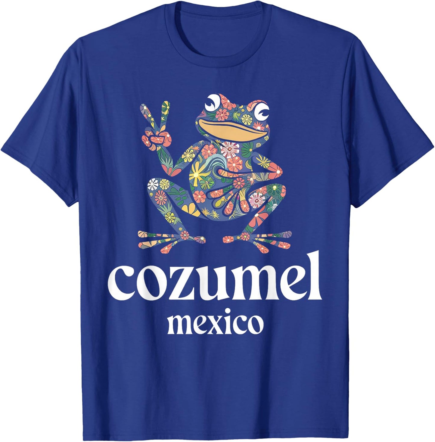 Cozumel Mexico Cancun Souvenir Surf Beach Holiday Vacation T-Shirt - T-Shirt | Royal