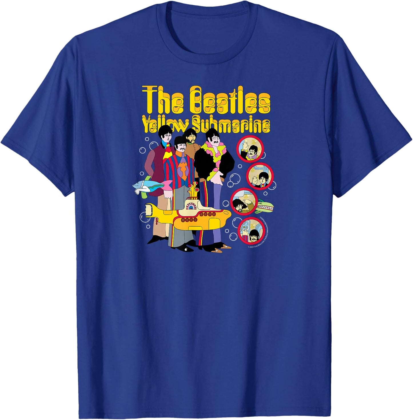 The Beatles - Yellow Submarine Adventure T-Shirt - T-Shirt | Royal