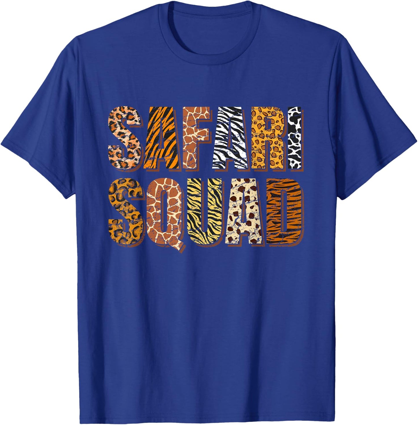 Safari Squad Vintage T-Shirt - T-Shirt | Royal