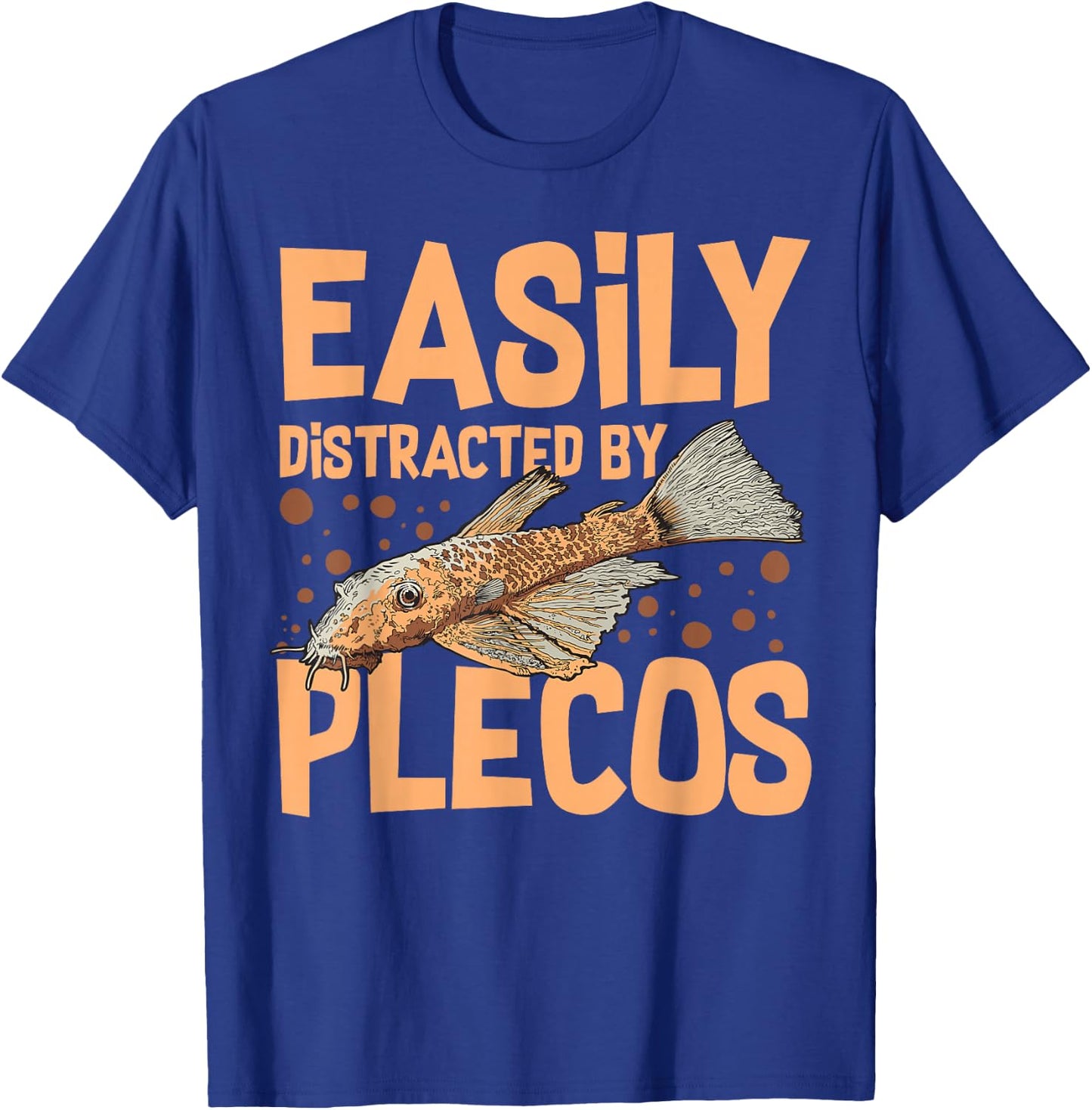 Plecostomus Pleco Fish Aquarium Food Tank Zebra Cave T-Shirt - T-Shirt | Royal