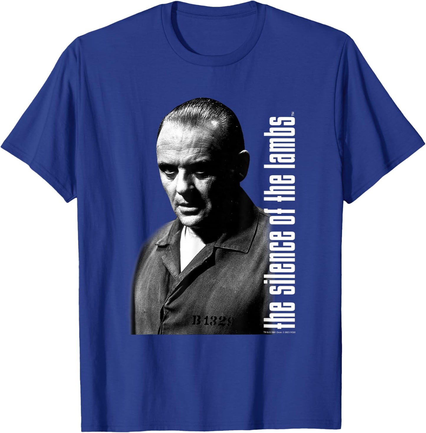 The Silence of the Lambs Hannibal Lecter Shaded Bust T-Shirt - T-Shirt | Royal