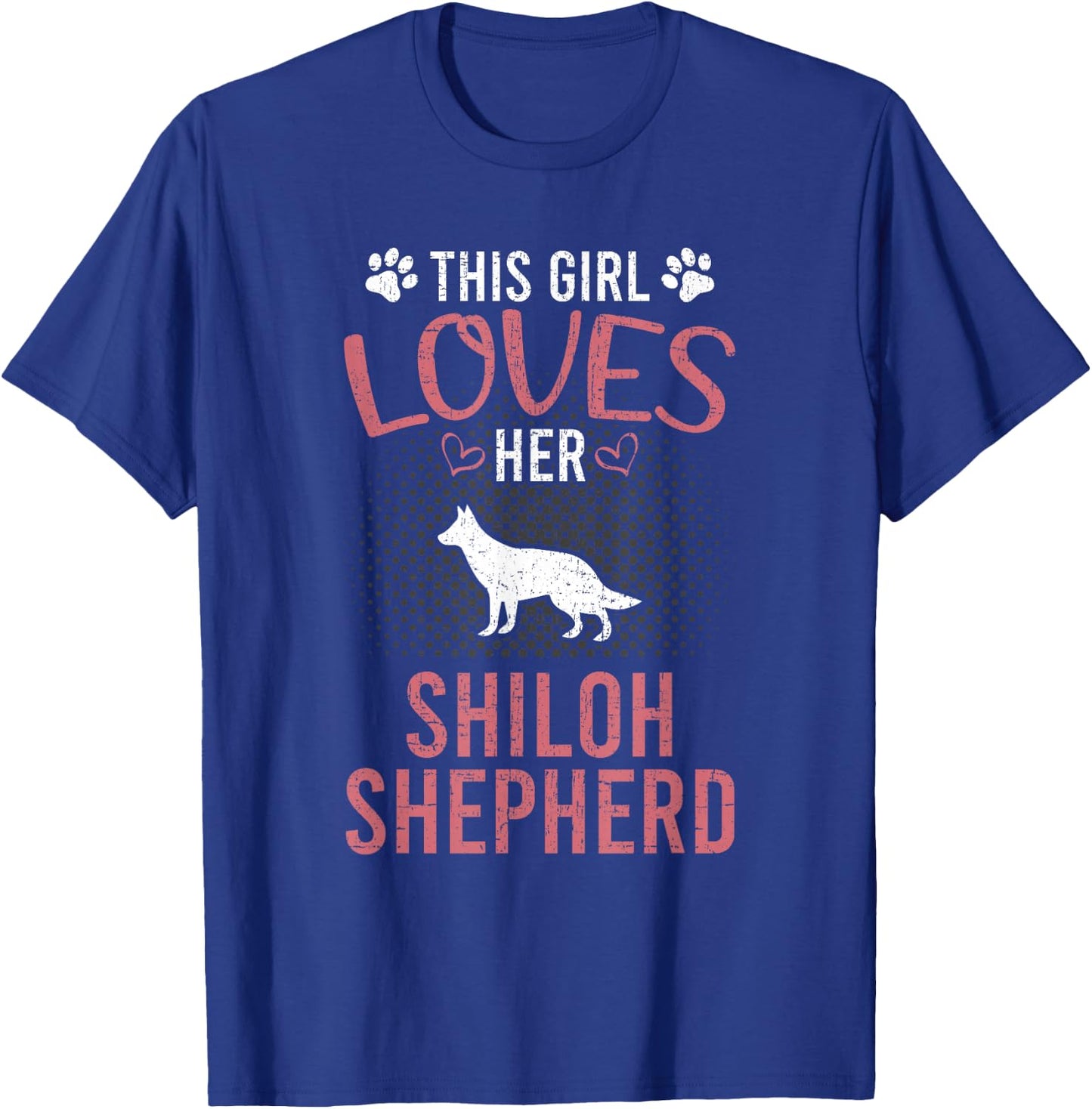 This Girl Loves Her Shiloh Shepherd Dog Lover T-Shirt - T-Shirt | Royal