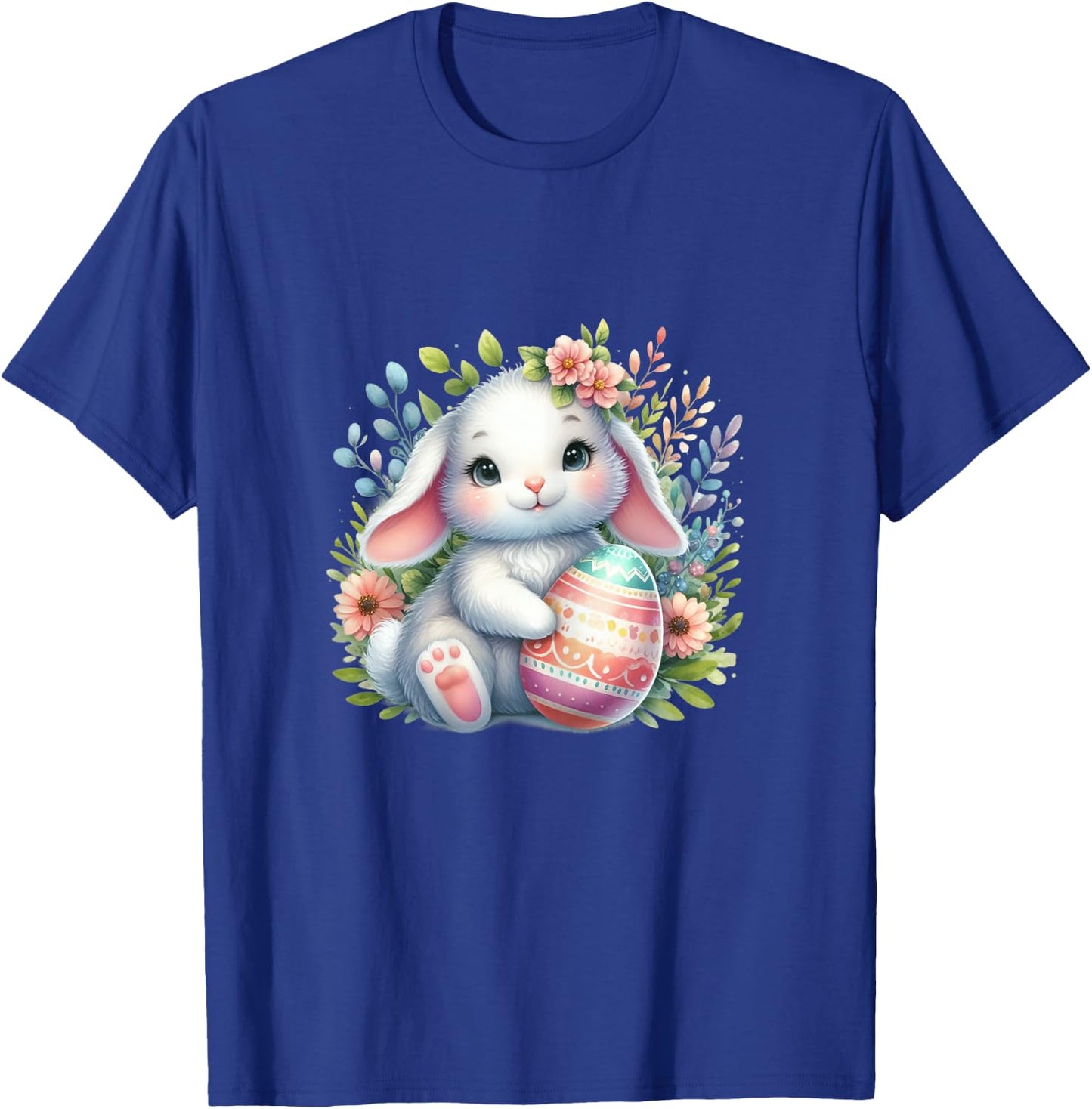Cute Pink Easter Bunny T-Shirt - T-Shirt | Royal