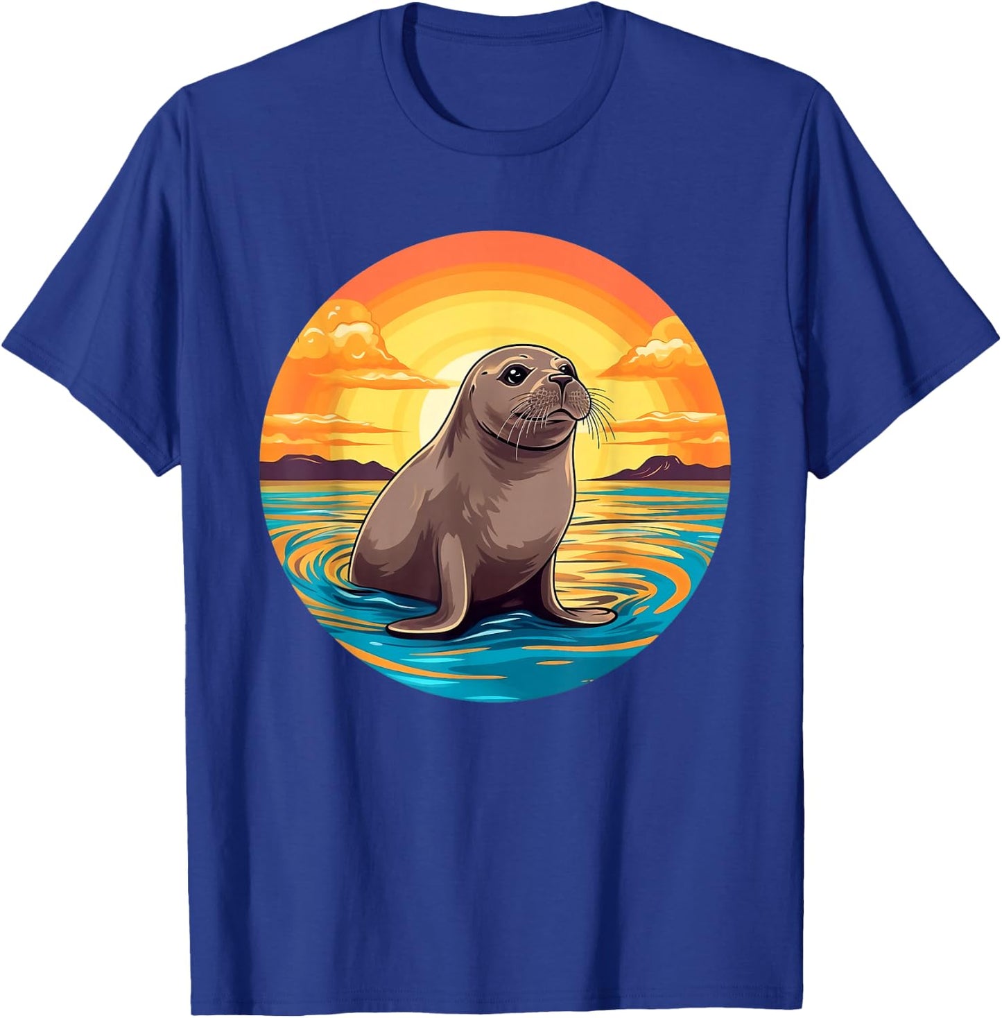 Cartoon Seal I Seal for Children T-Shirt - T-Shirt | Royal