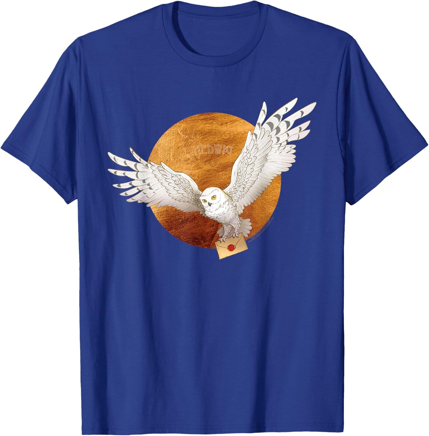 Harry Potter Hedwig Moon , black T-Shirt - T-Shirt | Royal