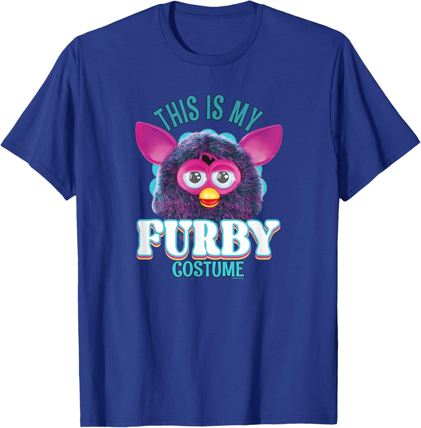 Furby This Is My Furby Costume , black T-Shirt - T-Shirt | Royal