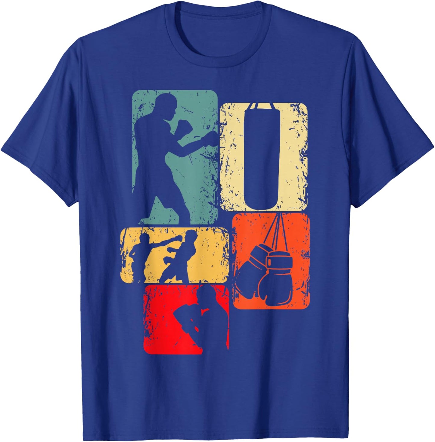 Boxer Boxing Boys' Children's T-Shirt - T-Shirt | Royal