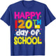 120 Days Smarter Happy 120th Day Of School T-Shirt - T-Shirt | Royal