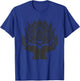 Meditation Mandala Hand Zen Buddha Spiritual Buddhist T-Shirt - T-Shirt | Royal