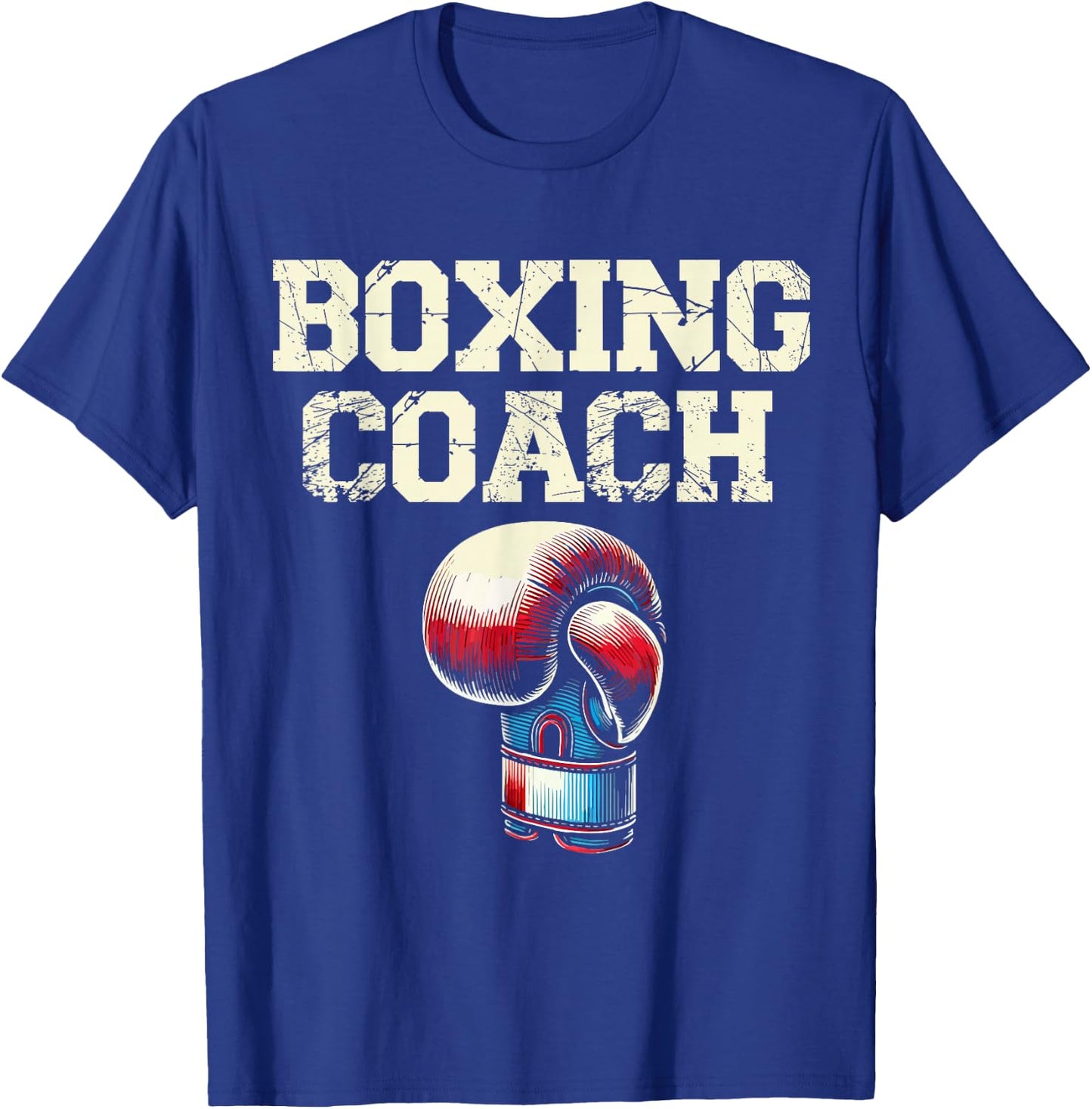 Boxing Day Love Boxing Training Coach Fighter T-Shirt - T-Shirt | Royal