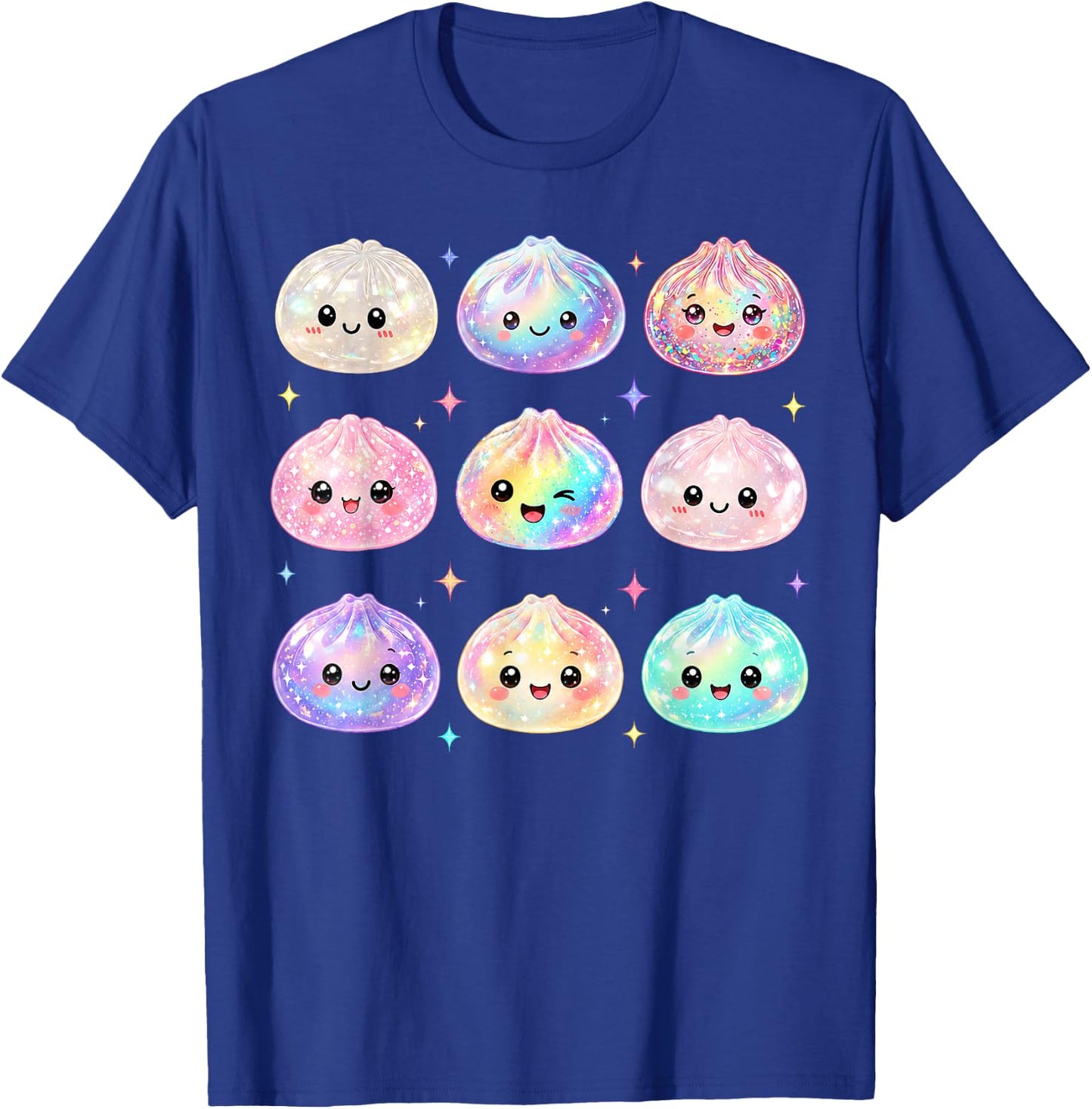 Kawaii Dumpling Cute Pastel Anime Dumpling Lovers Kids Girl T-Shirt - T-Shirt | Royal