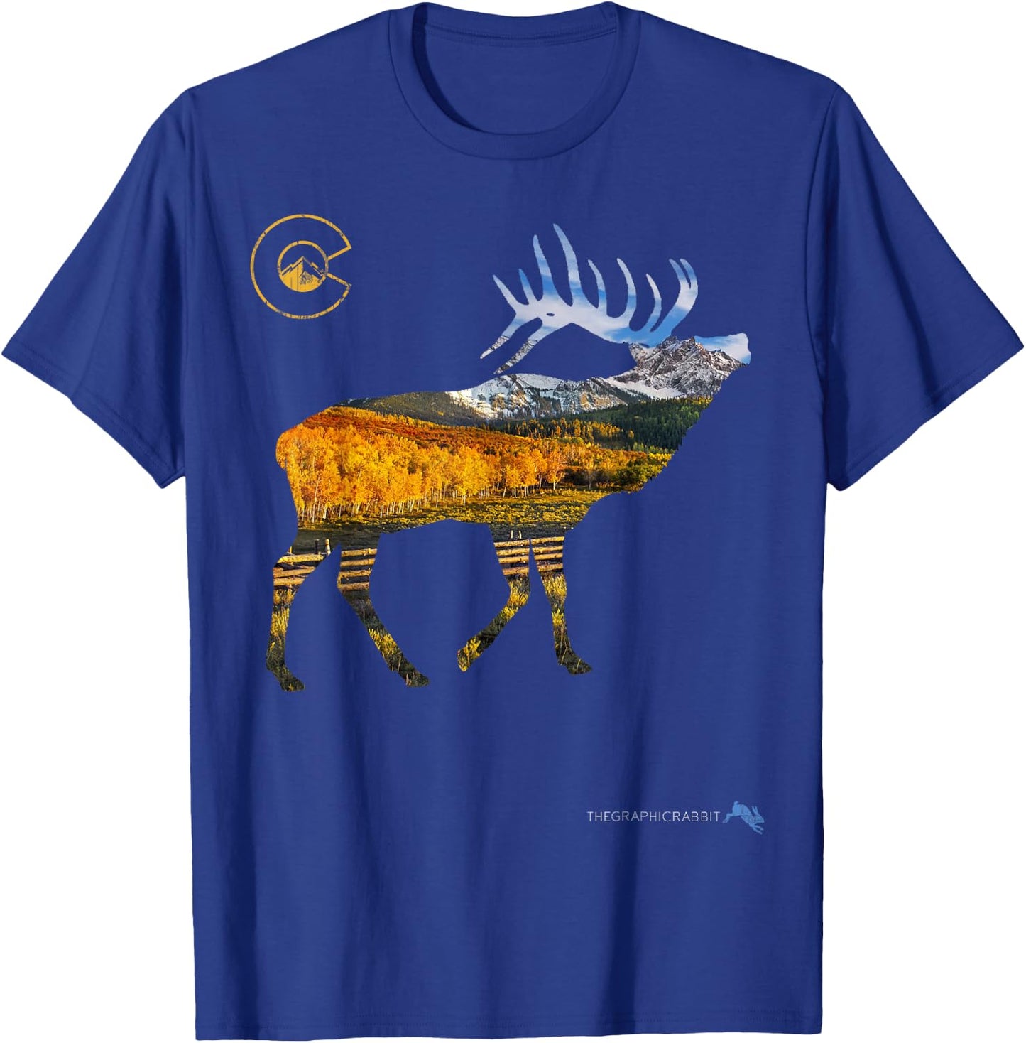 Colorado Elk Hunting T-Shirt - T-Shirt | Royal