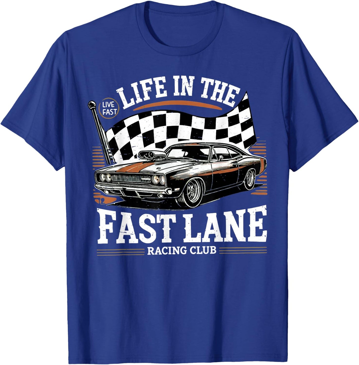 Quote Racing T-Shirt - T-Shirt | Royal