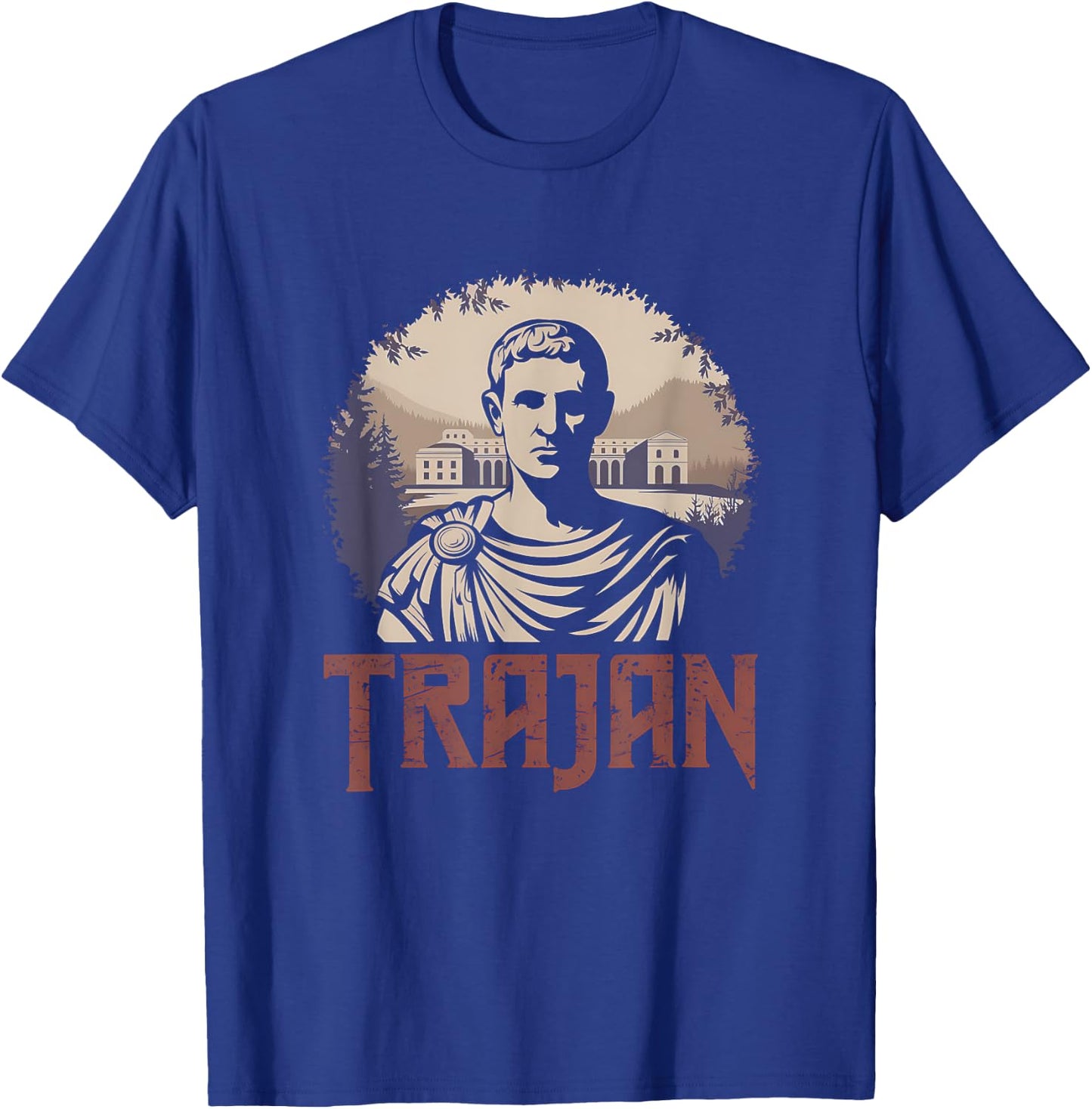 Trajan Ancient Roman Emperor T-Shirt - T-Shirt | Royal