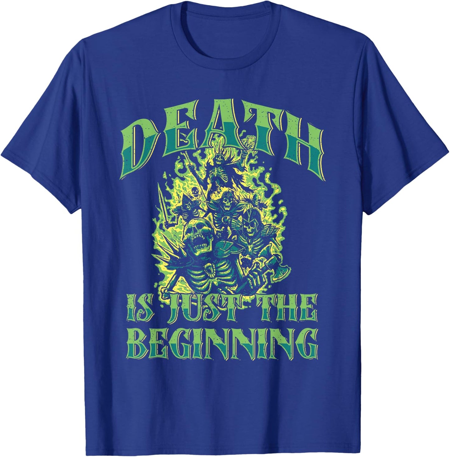 Necromancy Death Is Just The Beginning Necromancer T-Shirt - T-Shirt | Royal