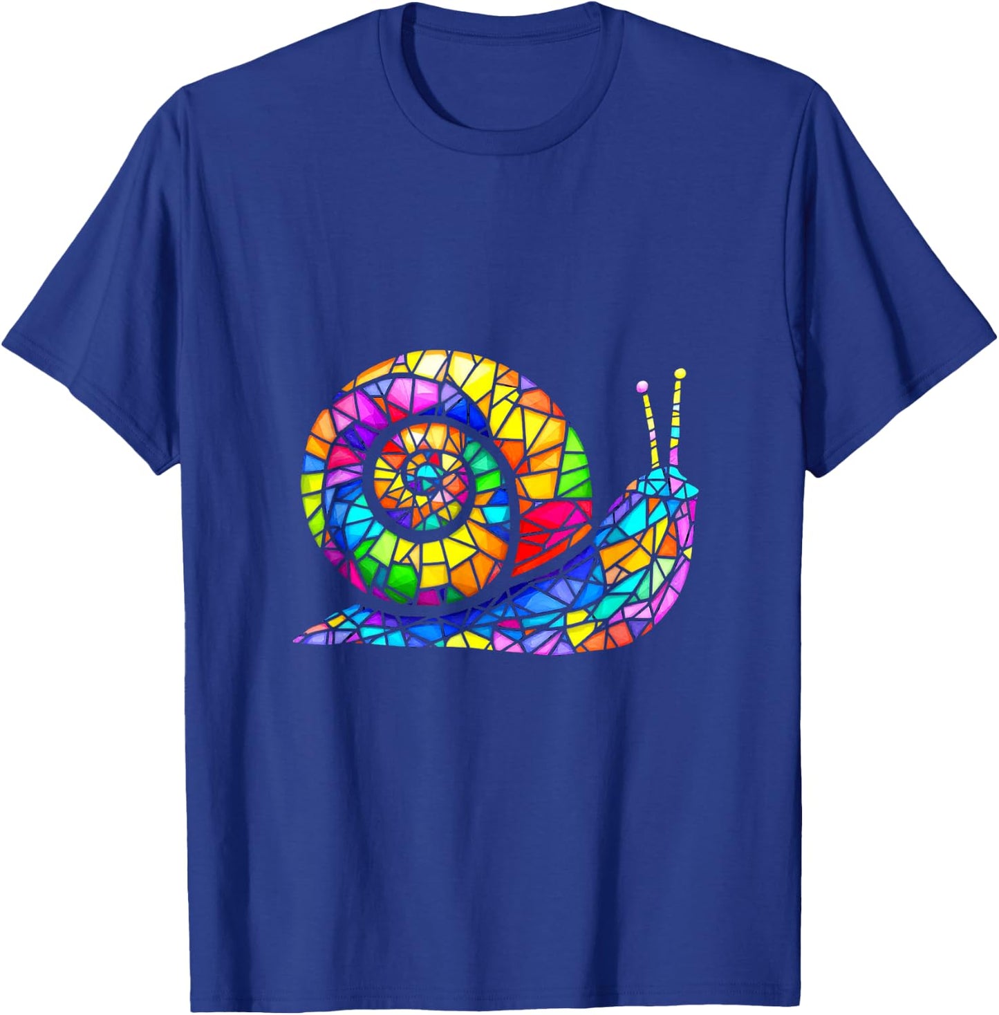 Mosaic Snail T-Shirt - T-Shirt | Royal