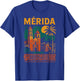 Merida Mexico Retro Yucatan Travel Art Cathedral Mexican T-Shirt - T-Shirt | Royal