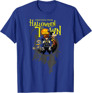 Disney Kingdom Hearts Greetings from Halloween Town T-Shirt - T-Shirt | Royal